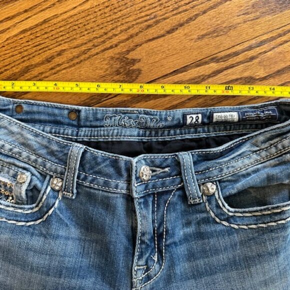 Miss Me Bootcut embellished pocket Jeans JE6067EX 8561 - Picture 12 of 14